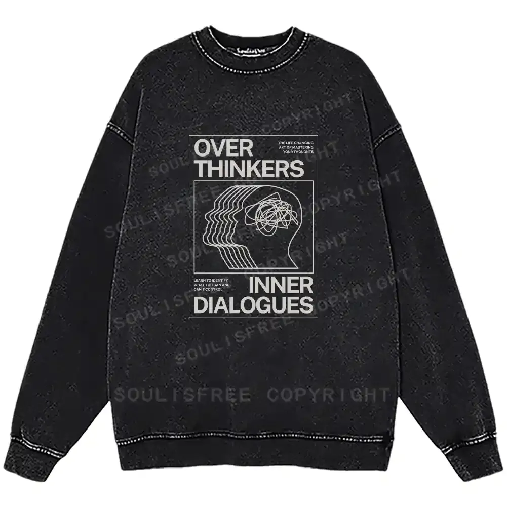 Master Your Mind Washed Sweatshirts