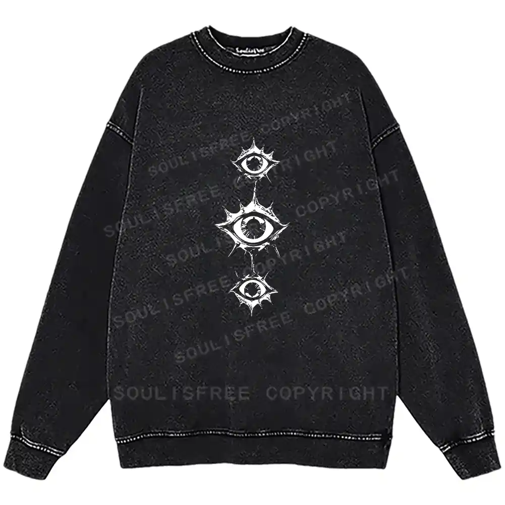 Awakening Sequence Washed Sweatshirts