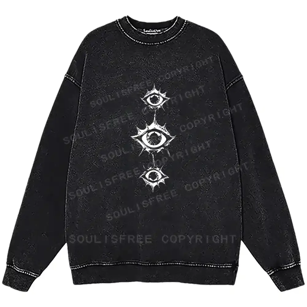 Awakening Sequence Washed Sweatshirts