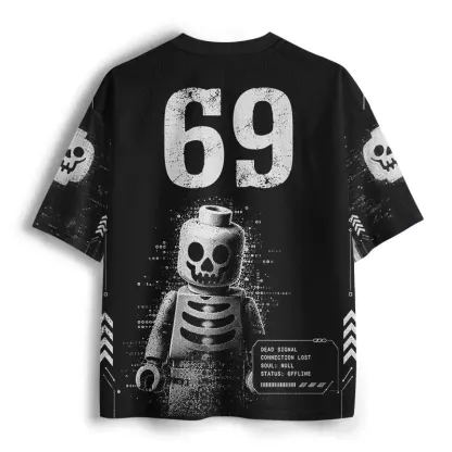 Soulisfree Dead Signal Skeleton Mesh Jersey