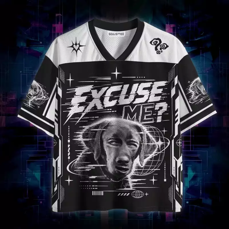 Soulisfree Dog Excuse Me Mesh Jersey