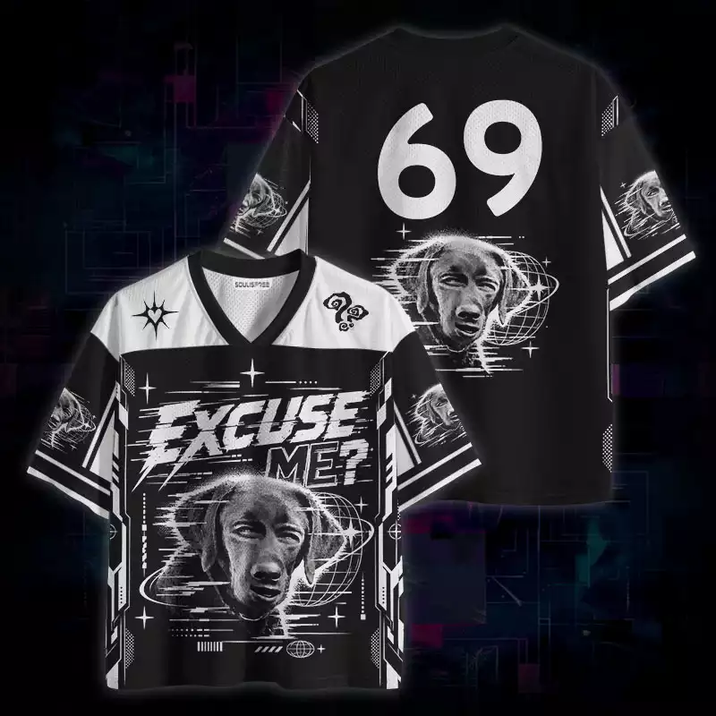 Soulisfree Dog Excuse Me Mesh Jersey