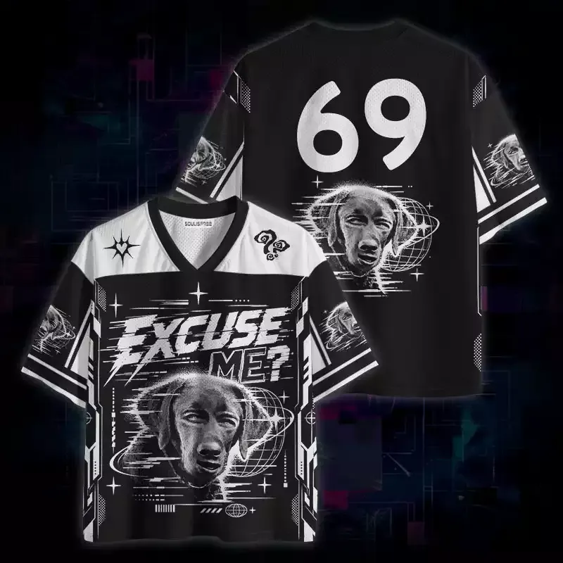 Soulisfree Dog Excuse Me Mesh Jersey