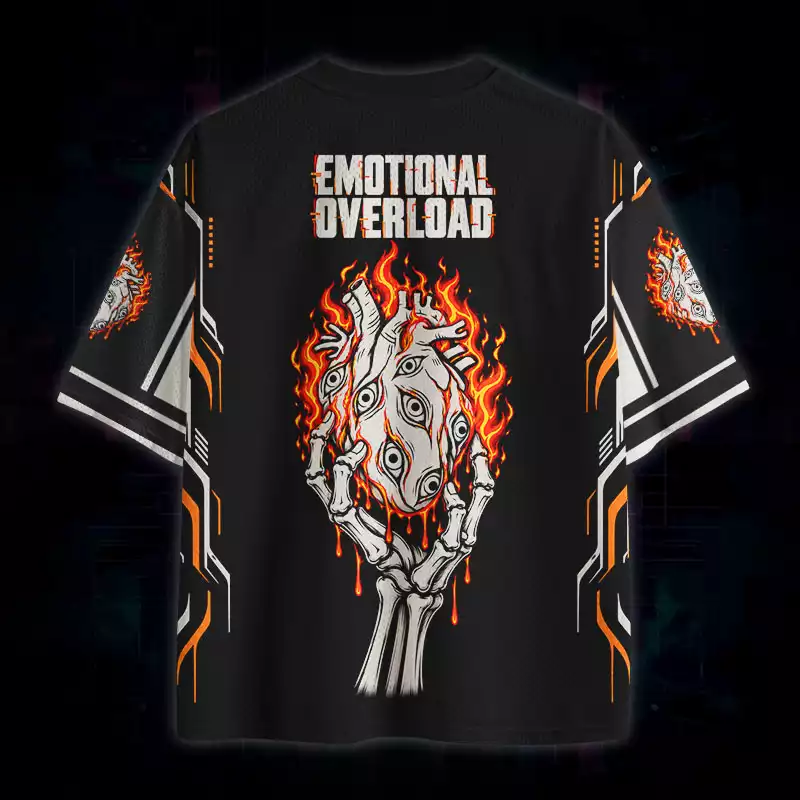 Soulisfree Emotional Overload Mesh Jersey