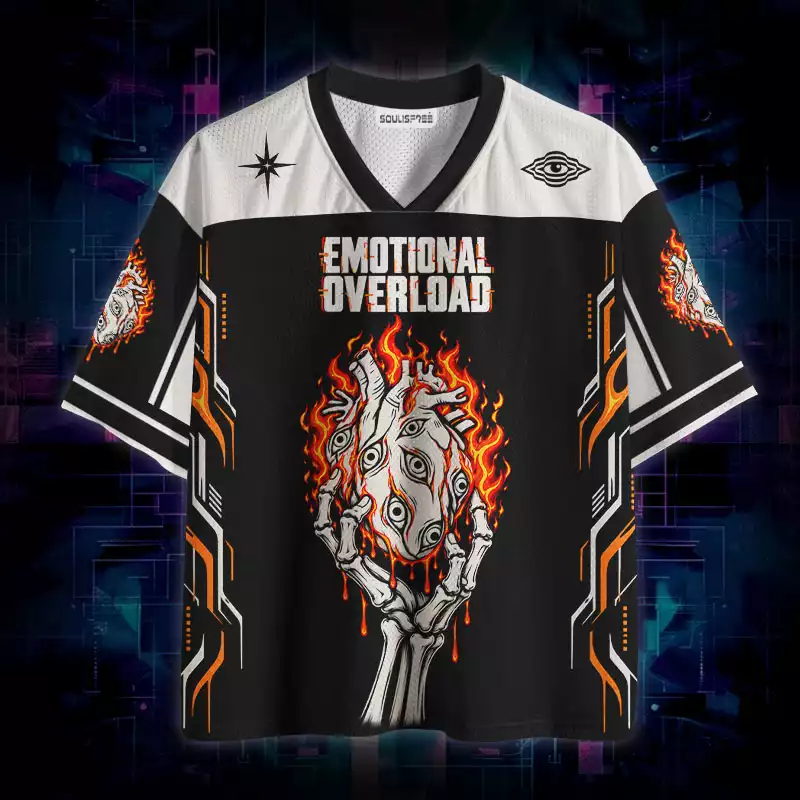 Soulisfree Emotional Overload Mesh Jersey