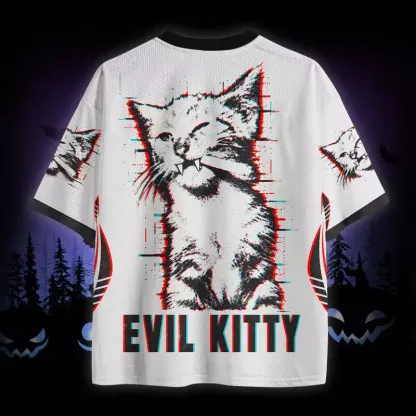 Soulisfree Evil Kitty Mesh Jersey