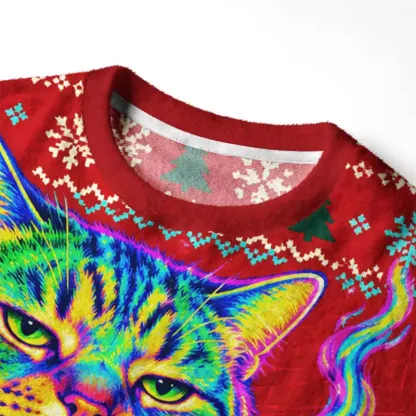 Soulisfree Festival As Fuck Fuzzy Crewneck Sweater