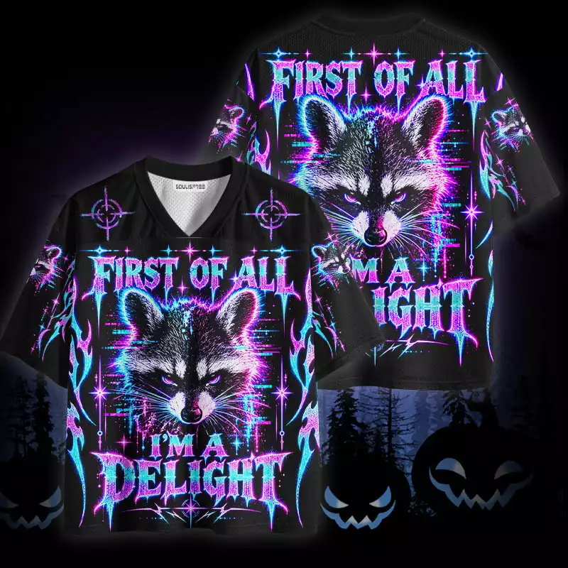Soulisfree First Of All I'm A Delight Mesh Jersey