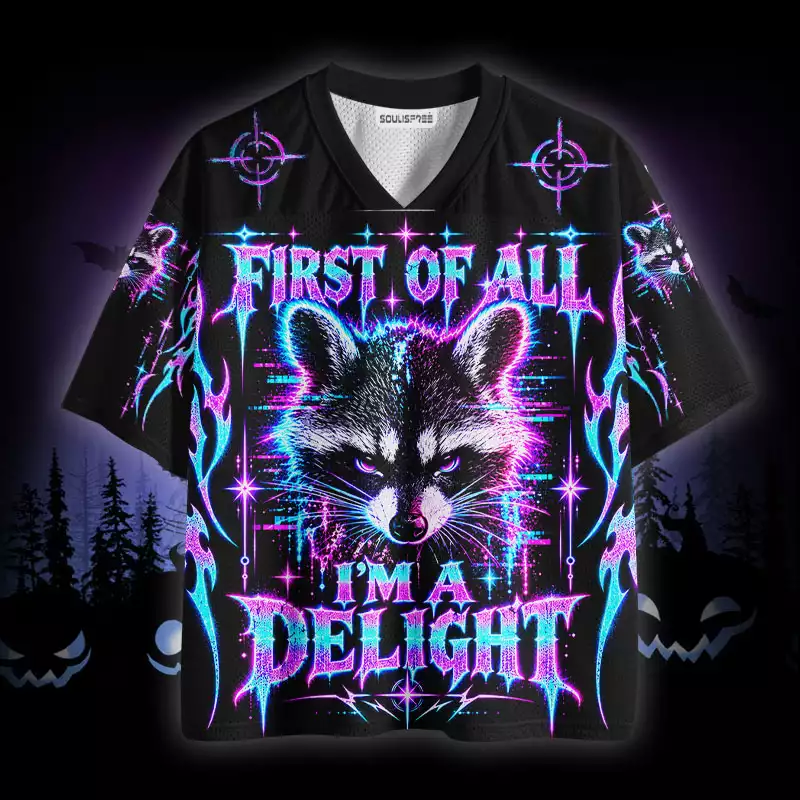 Soulisfree First Of All I'm A Delight Mesh Jersey