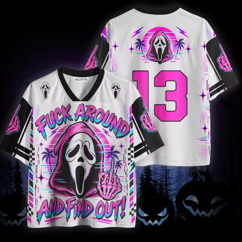 Soulisfree Fuck Around And Find Out Mesh Jersey