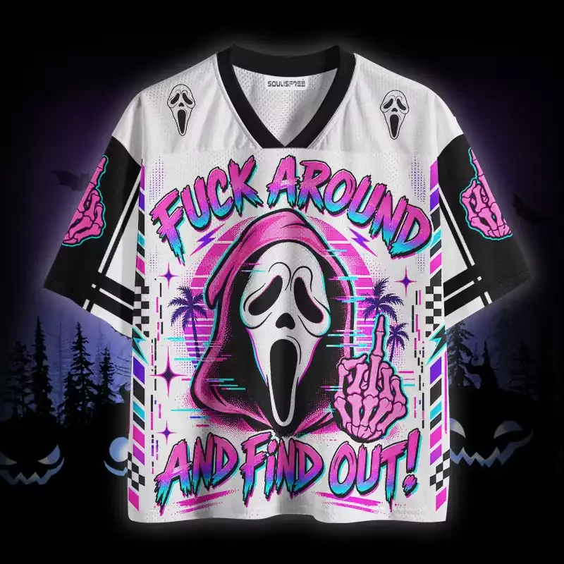 Soulisfree Fuck Around And Find Out Mesh Jersey