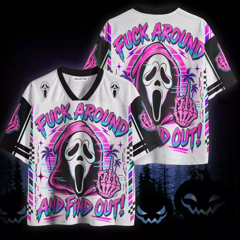 Soulisfree Fuck Around And Find Out Mesh Jersey