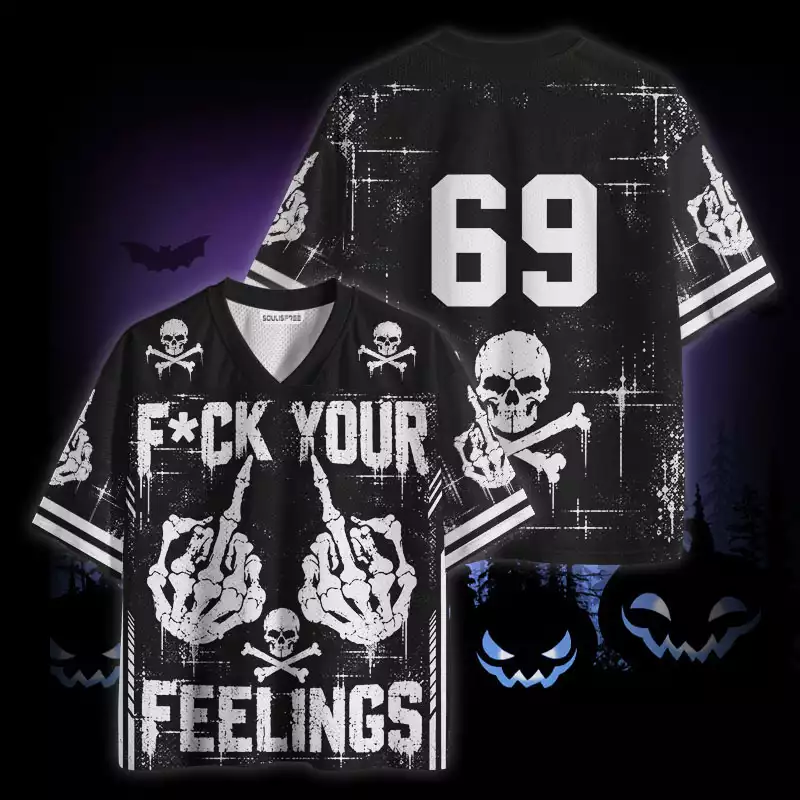 Soulisfree Fuck Your Feelings Mesh Jersey