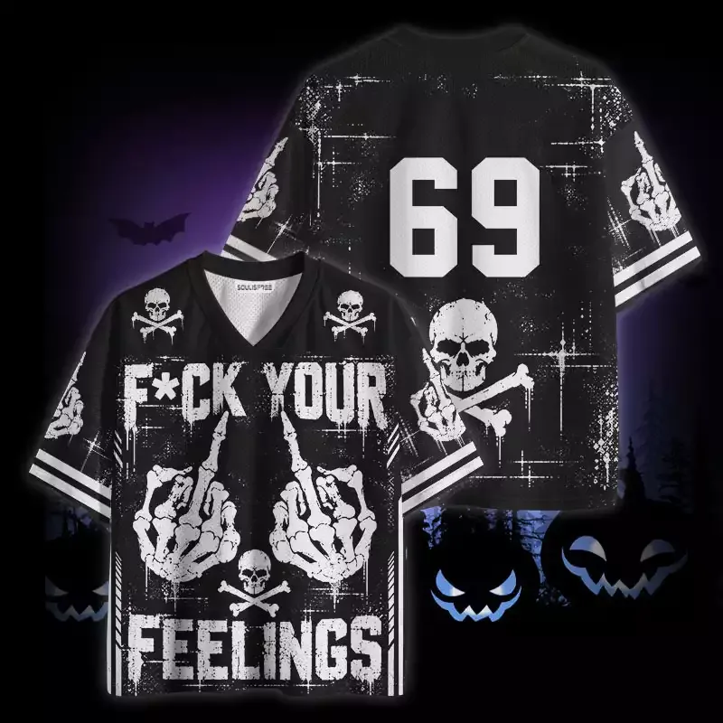 Soulisfree Fuck Your Feelings Mesh Jersey