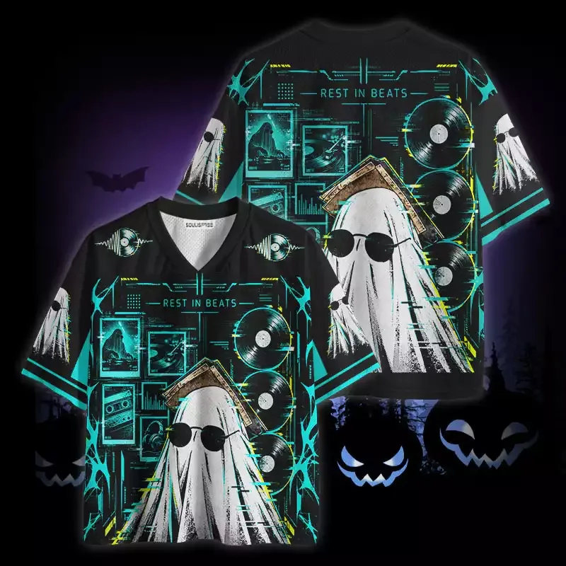Soulisfree Ghost Rest In Beats Mesh Jersey