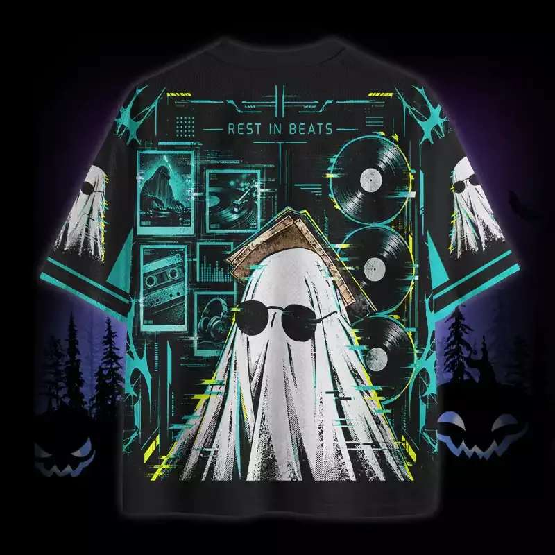 Soulisfree Ghost Rest In Beats Mesh Jersey