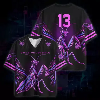Soulisfree Girls Will Be Girls Mesh Jersey