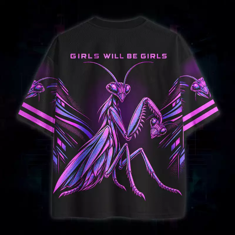 Soulisfree Girls Will Be Girls Mesh Jersey