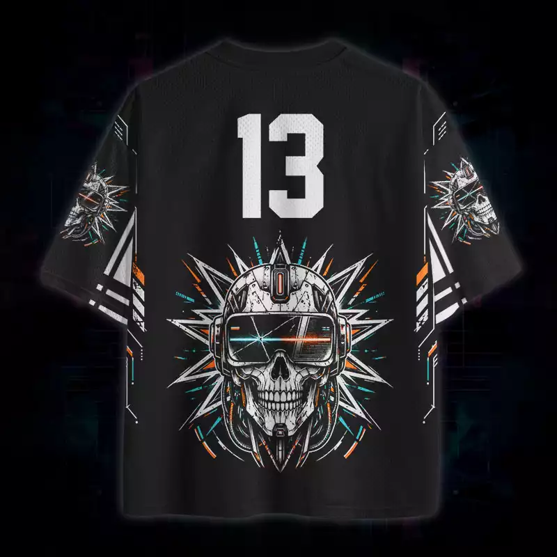 Soulisfree Glitch District After Dark Mesh Jersey