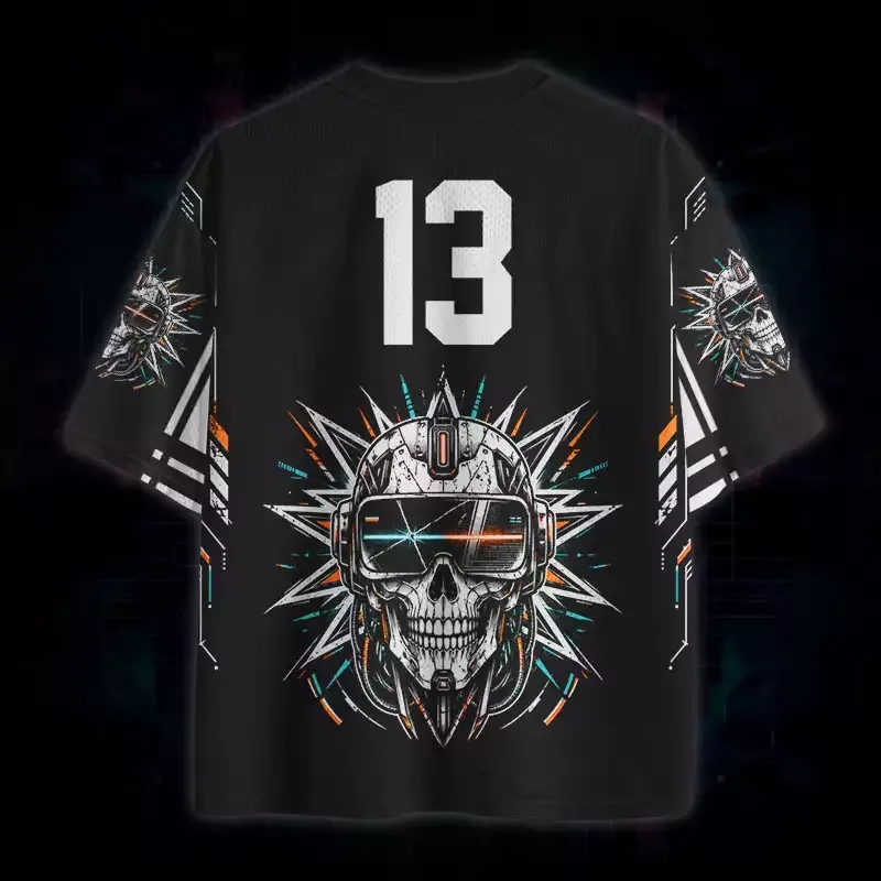 Soulisfree Glitch District After Dark Mesh Jersey