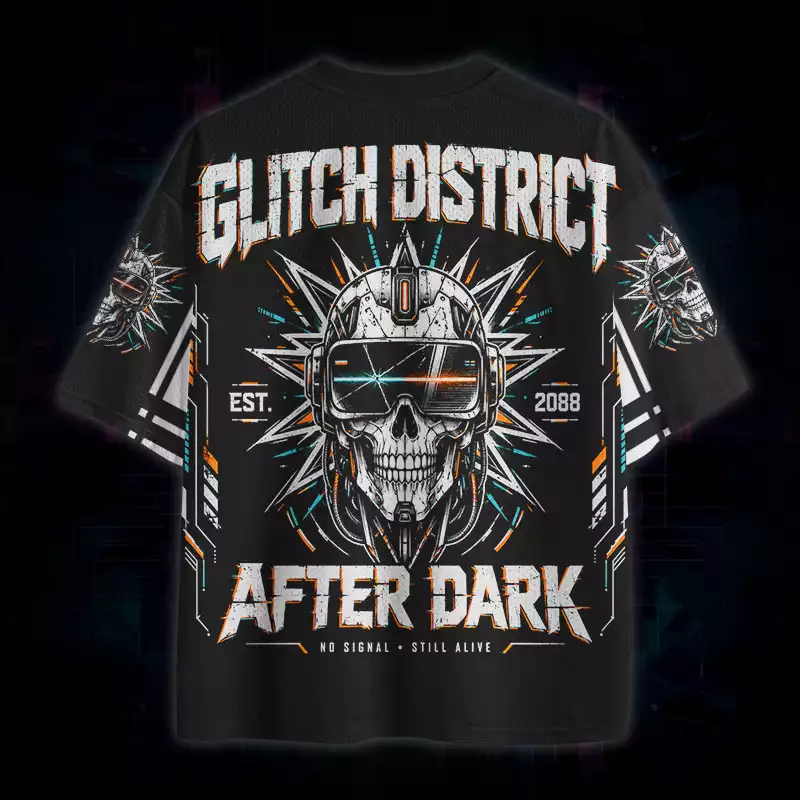 Soulisfree Glitch District After Dark Mesh Jersey