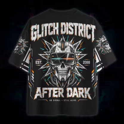 Soulisfree Glitch District After Dark Mesh Jersey