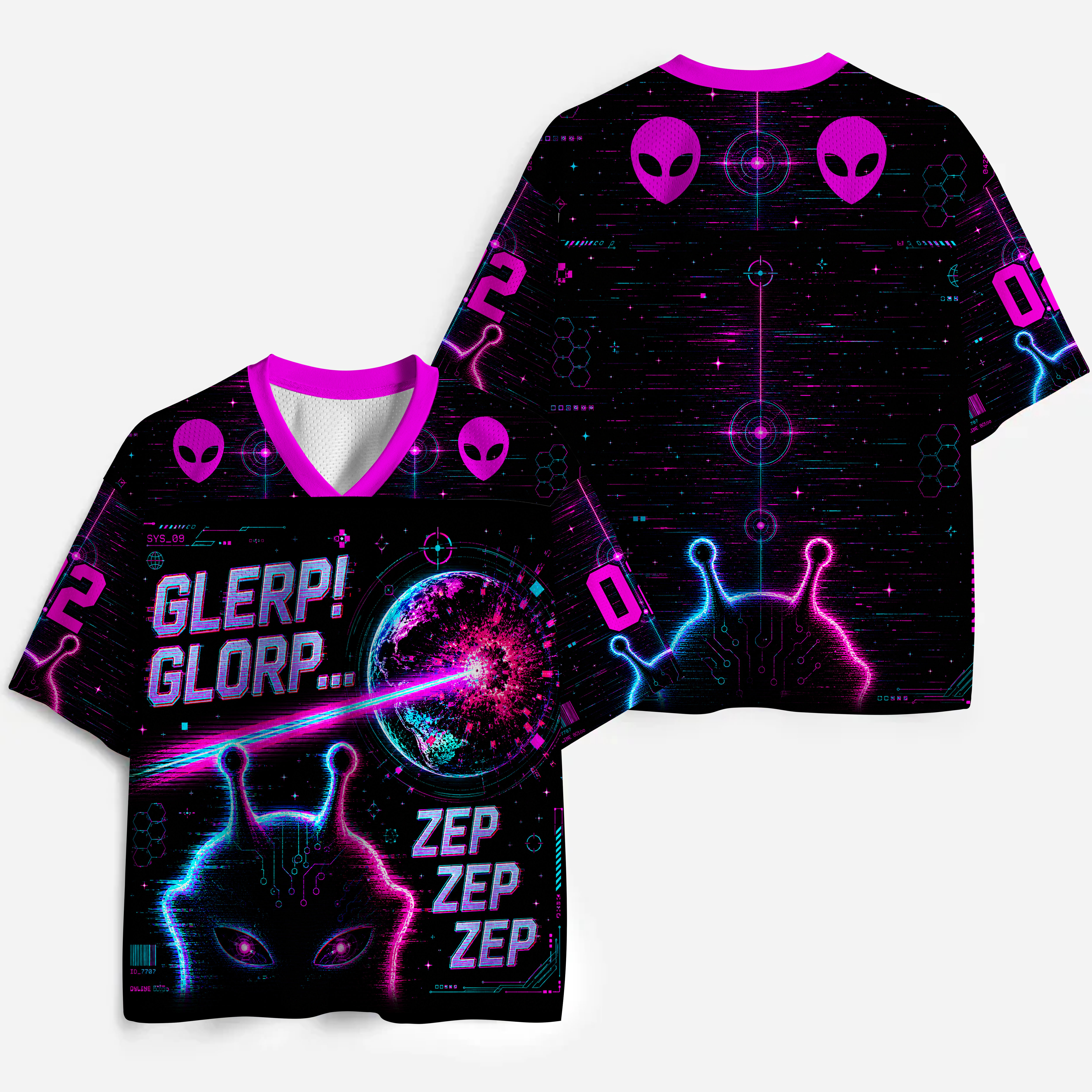 Soulisfree Glorp Invasion Mesh Jersey
