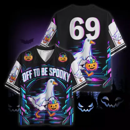 Soulisfree Goose Off To Be Spooky Mesh Jersey