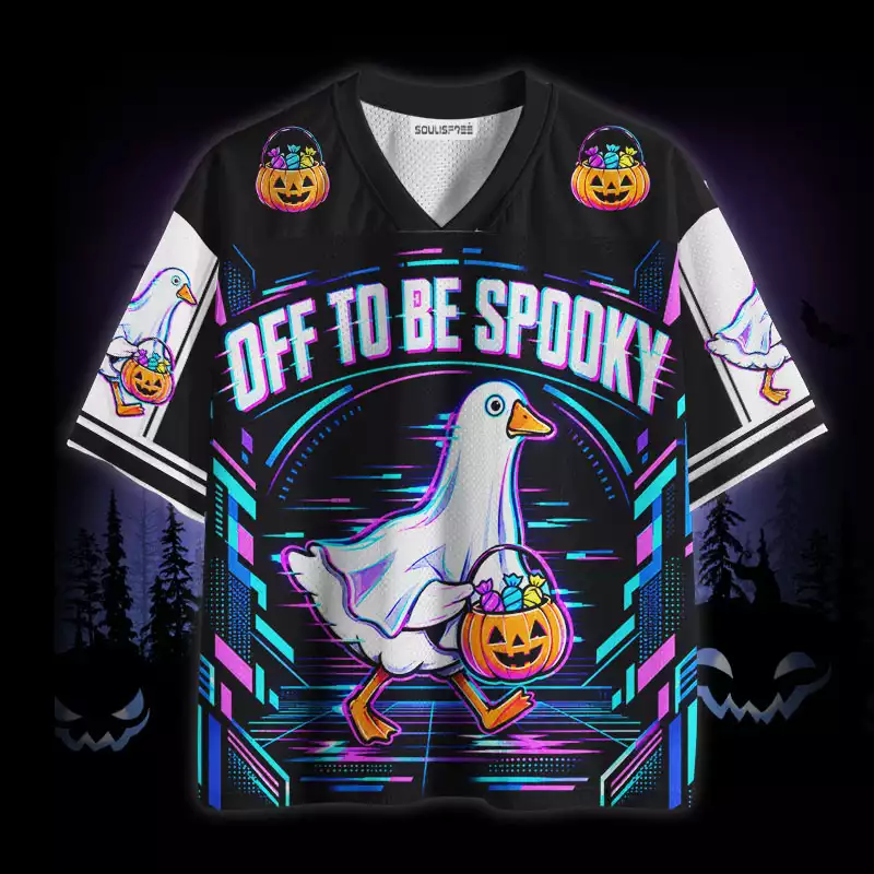 Soulisfree Goose Off To Be Spooky Mesh Jersey