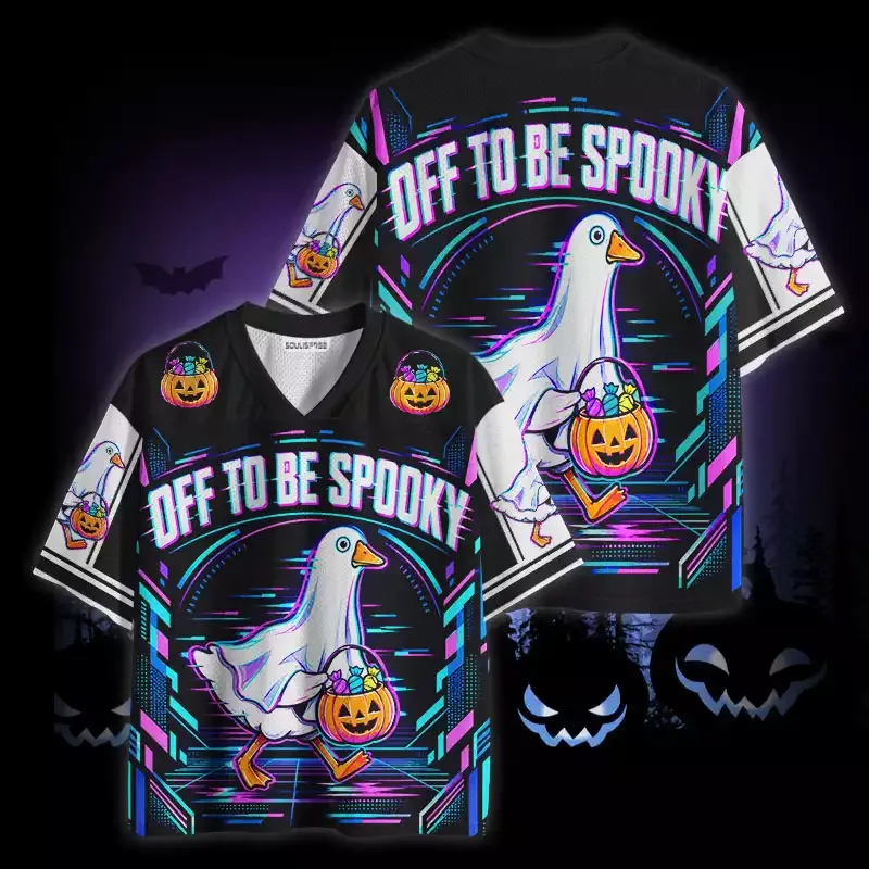 Soulisfree Goose Off To Be Spooky Mesh Jersey