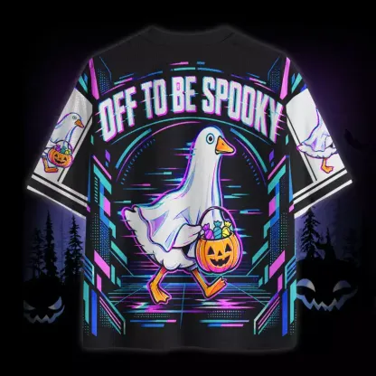 Soulisfree Goose Off To Be Spooky Mesh Jersey