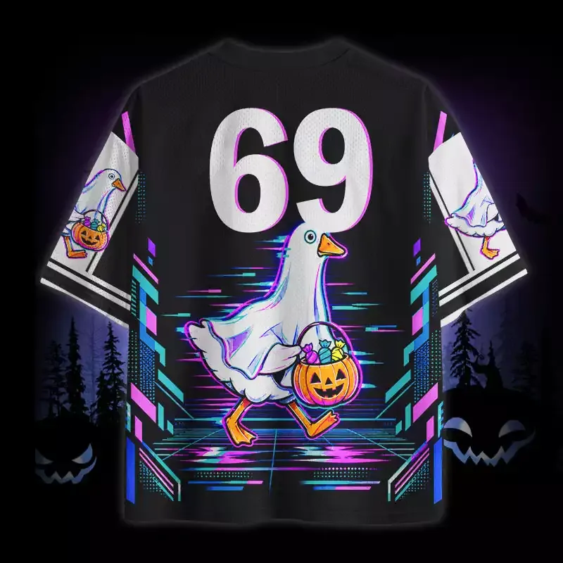 Soulisfree Goose Off To Be Spooky Mesh Jersey