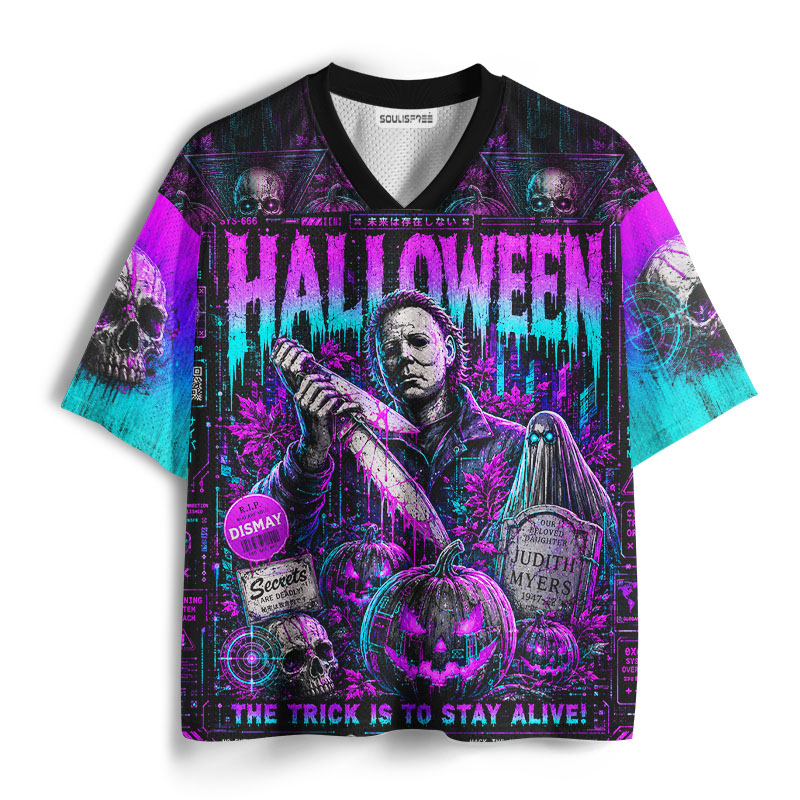 Soulisfree Halloween Mesh Jersey