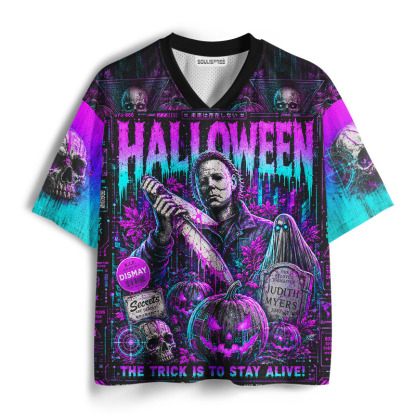 Soulisfree Halloween Mesh Jersey