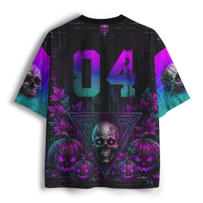 Soulisfree Halloween Mesh Jersey