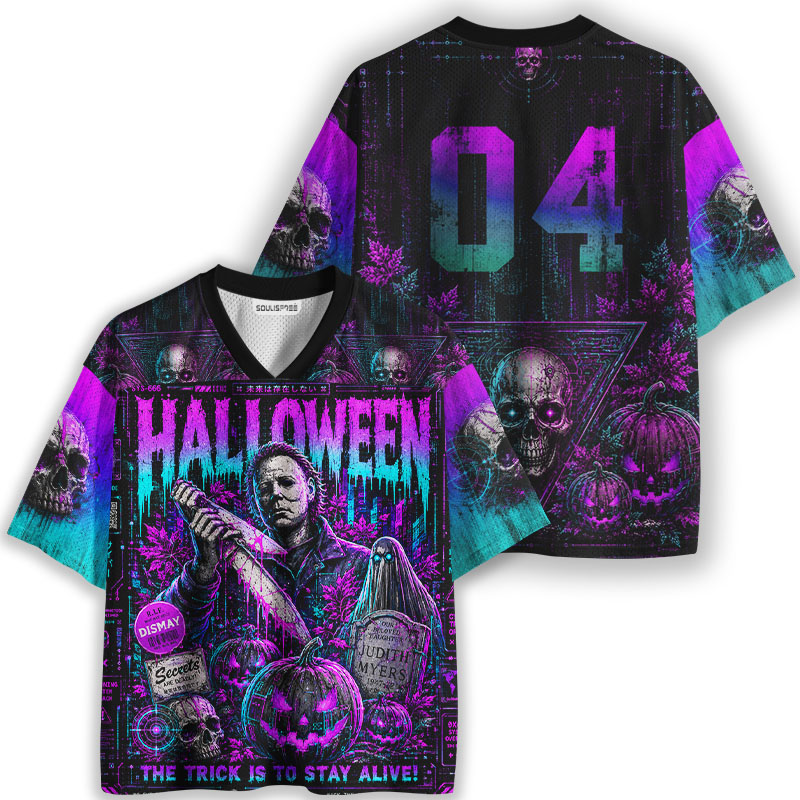 Soulisfree Halloween Mesh Jersey