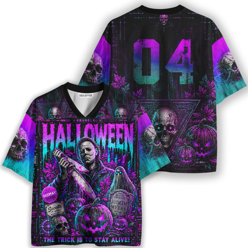 Soulisfree Halloween Mesh Jersey