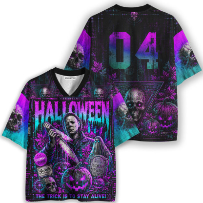 Soulisfree Halloween Mesh Jersey