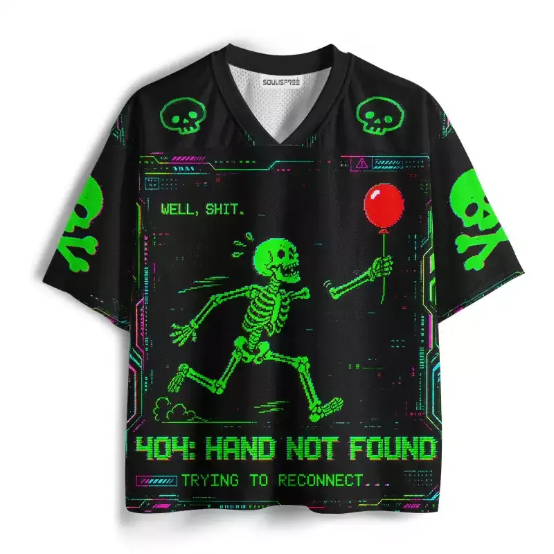 Soulisfree Hand Not Found Mesh Jersey