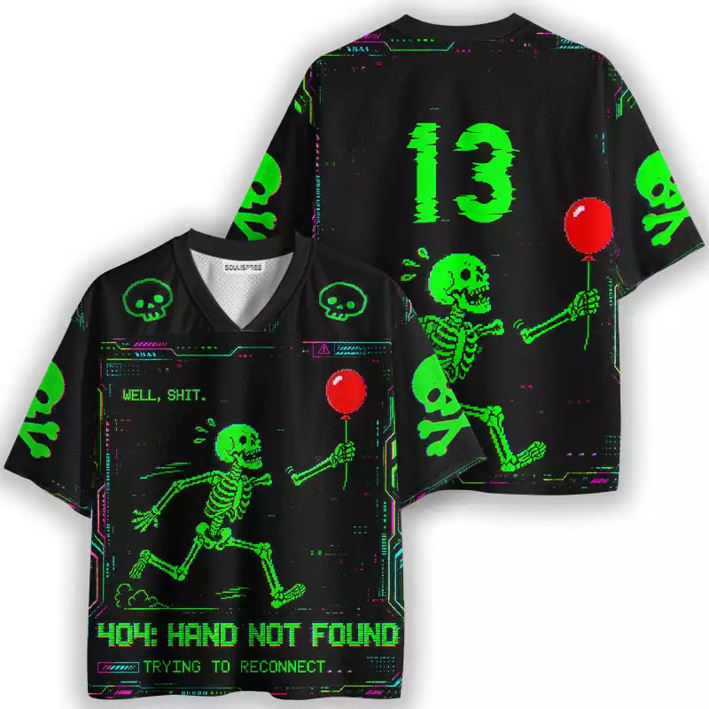 Soulisfree Hand Not Found Mesh Jersey