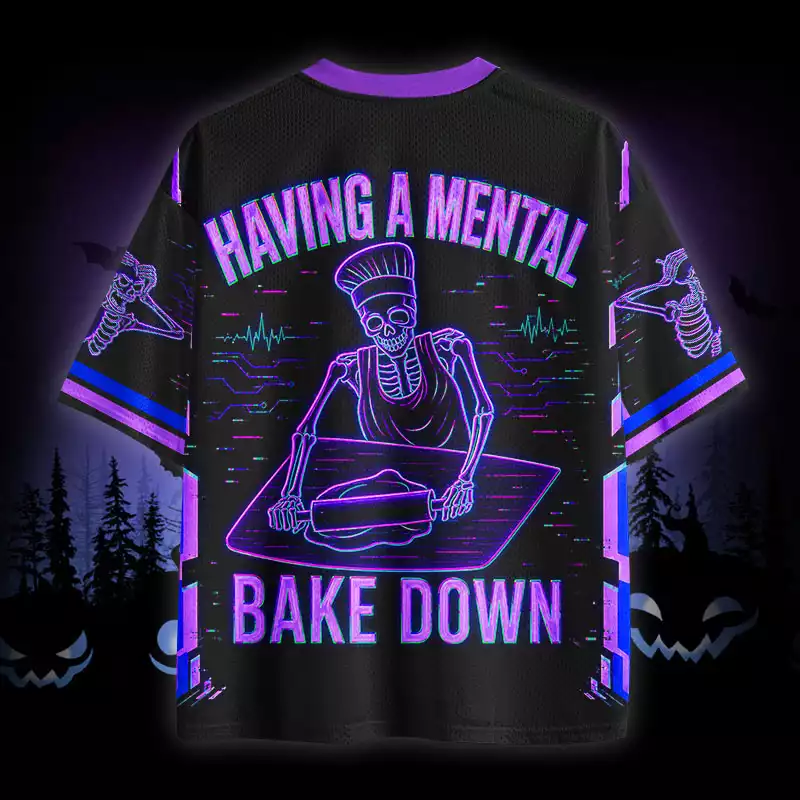 Soulisfree Having A Mental Bake Down Mesh Jersey