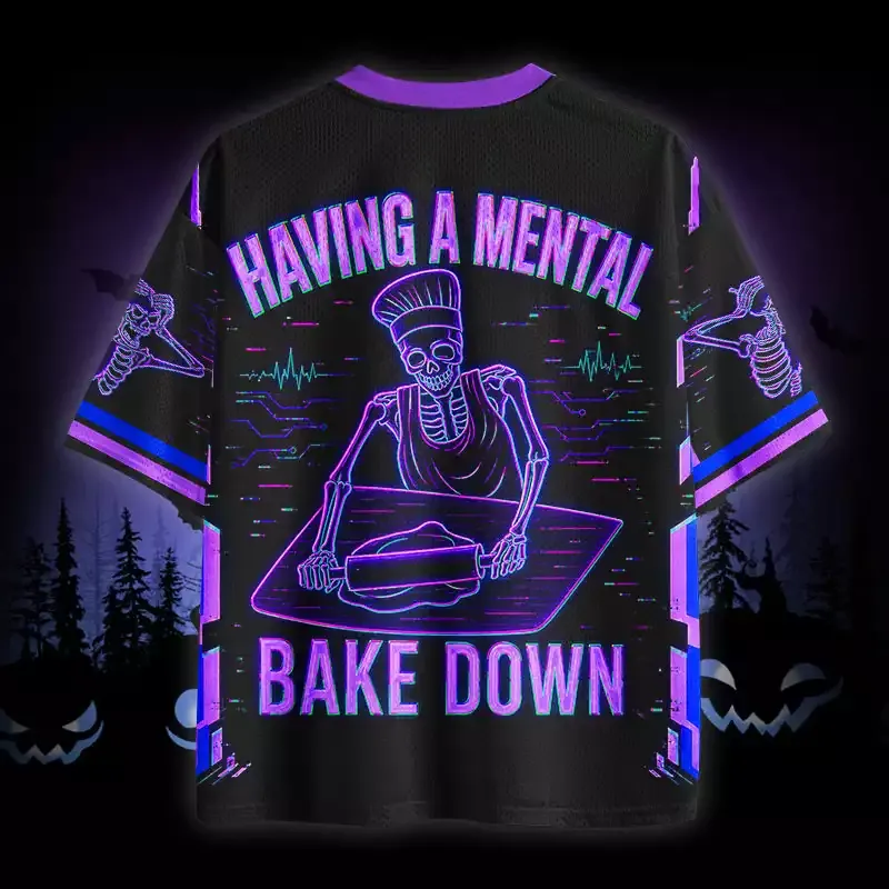 Soulisfree Having A Mental Bake Down Mesh Jersey