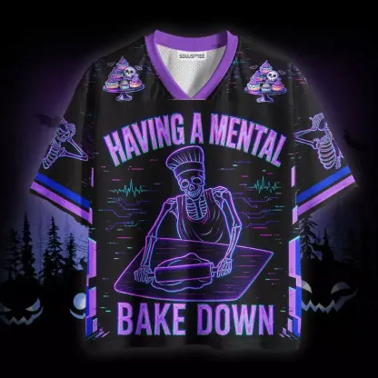 Soulisfree Having A Mental Bake Down Mesh Jersey