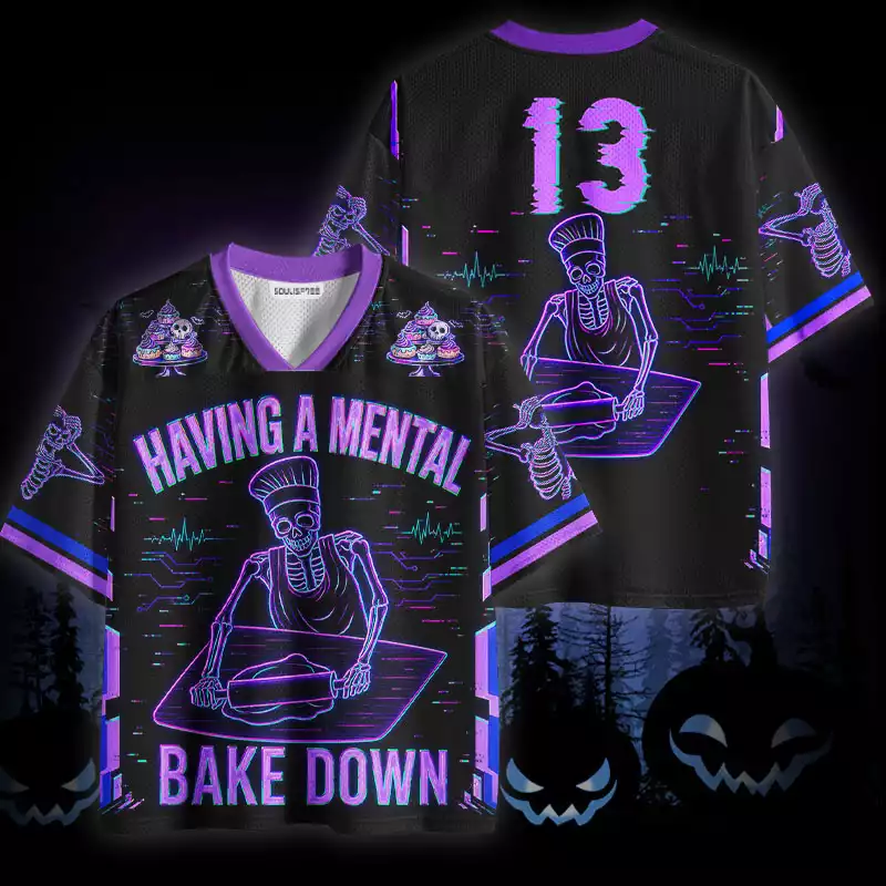 Soulisfree Having A Mental Bake Down Mesh Jersey