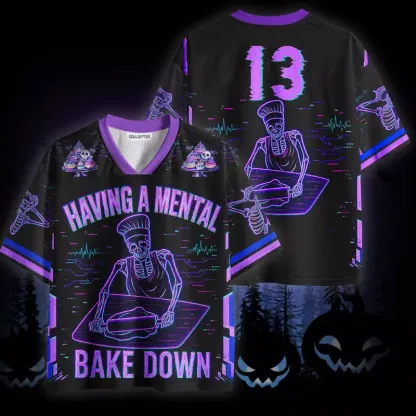 Soulisfree Having A Mental Bake Down Mesh Jersey
