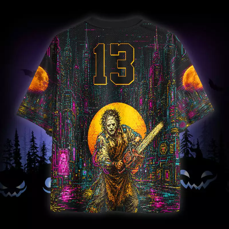 Soulisfree He's From Night City I Can Tell Mesh Jersey