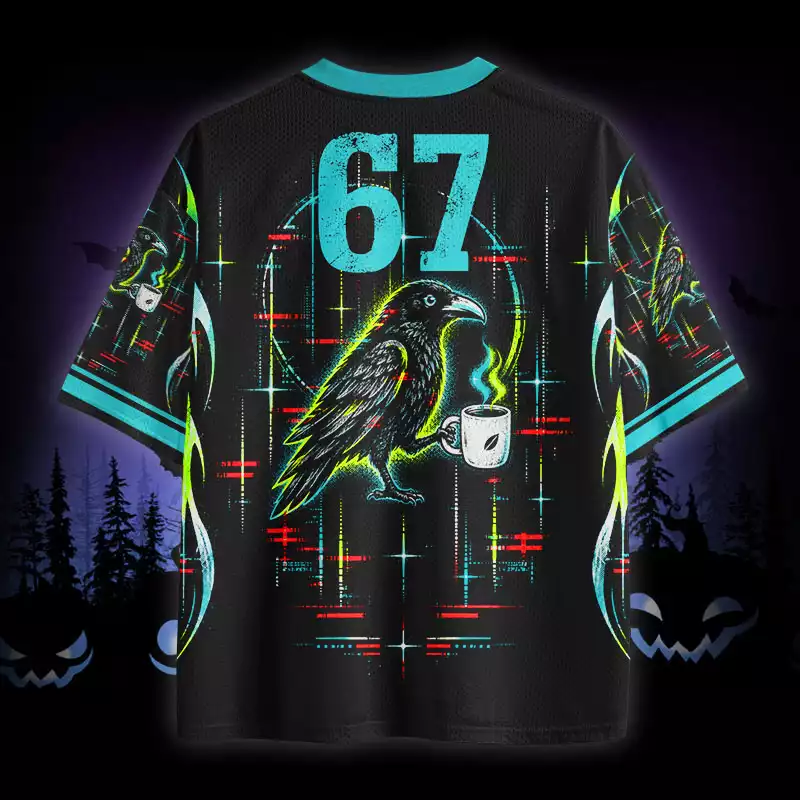 Soulisfree Hello Darkness My Old Friend Mesh Jersey