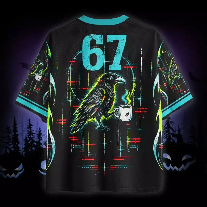 Soulisfree Hello Darkness My Old Friend Mesh Jersey