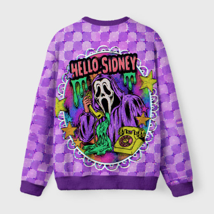 Soulisfree Hello Sydney Fuzzy Crewneck Sweater
