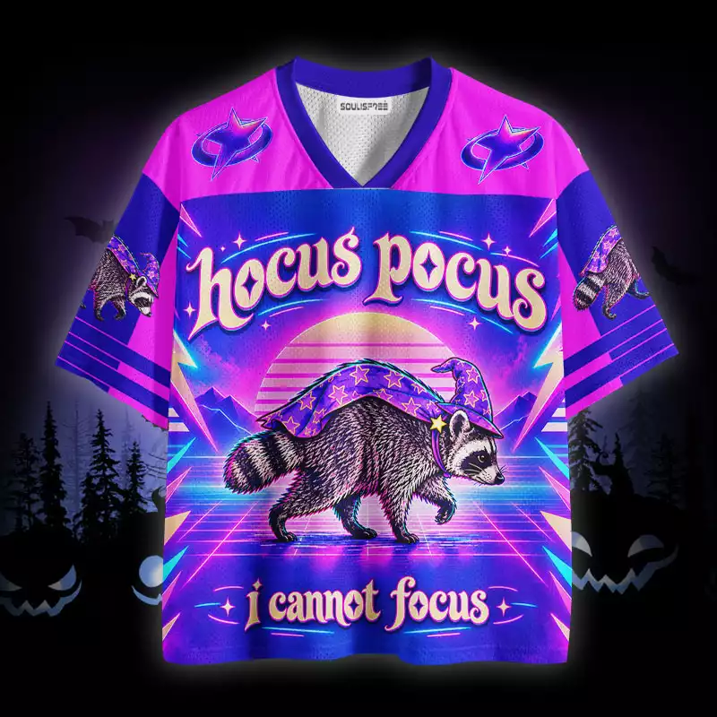 Soulisfree Hocus Pocus I cannot Focus Mesh Jersey